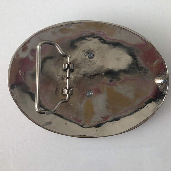 Belt Buckle -Silver plated with Cross main image 5